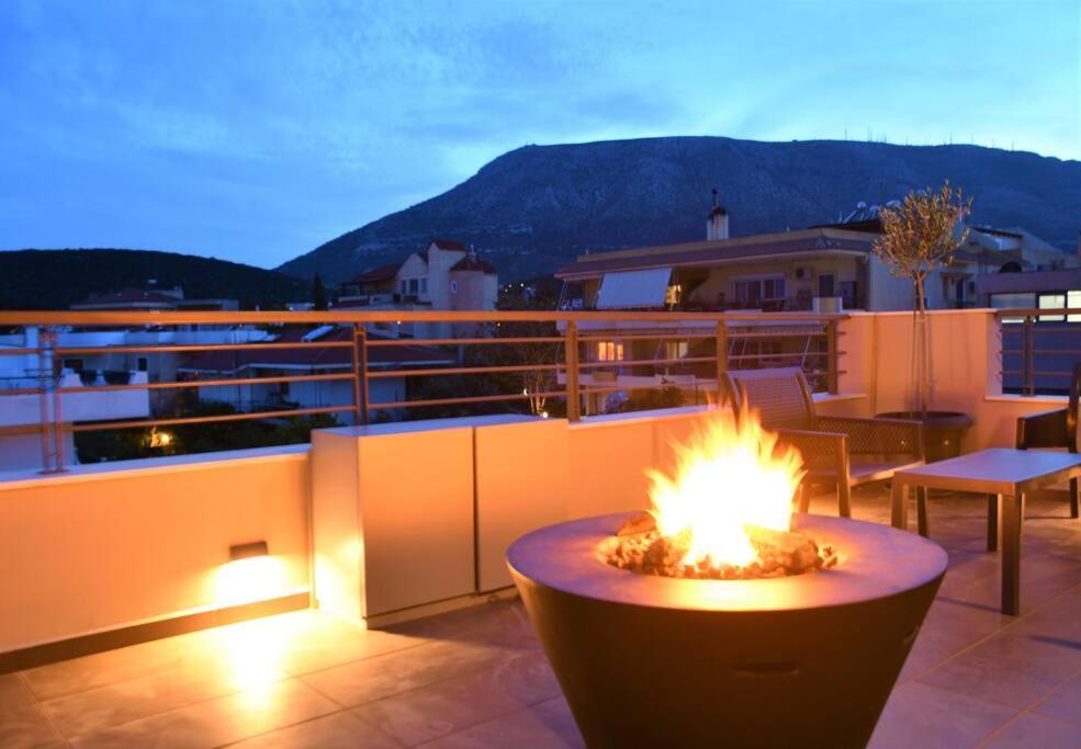 Spacious & Minimal Near Airport Peania Coniann Filoxenia 公寓 Paiania